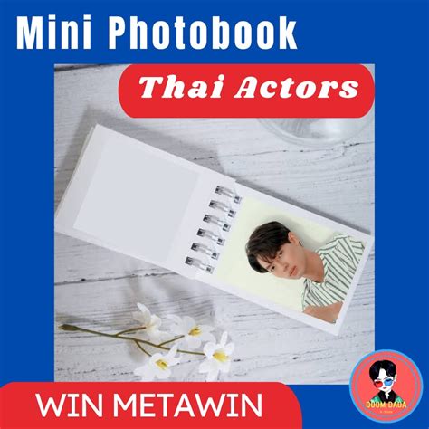 Jual MINI PHOTOBOOK AKTOR THAILAND POND NARAVIT OHM PAWAT GULF