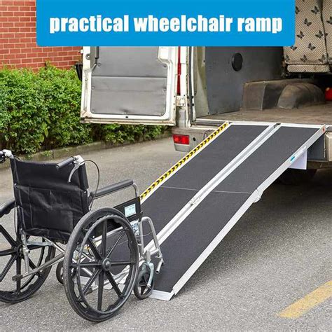 Heavy Duty Portable Temporary Home Wheelchair Stair Ramp – Aroflit