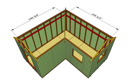 How To Build An L Shaped Roof Howtospecialist How To Build Step By