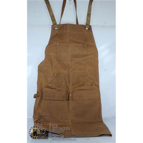 Hudson Durable Goods Waxed Canvas Work Apron