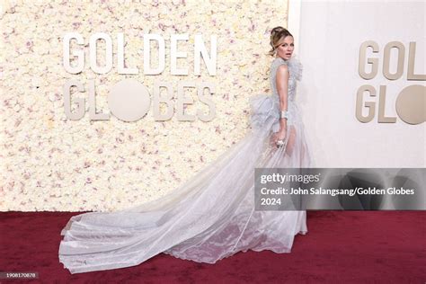 Kate Beckinsale At The 81st Golden Globe Awards Held At The Beverly