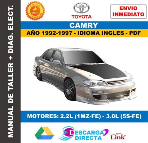 Manual De Taller Toyota Camry Incluye Diagramas Electricos