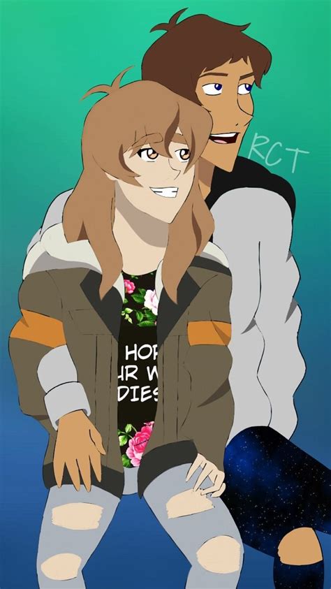 Lance And His Girlfriend Pidgekatie Holt From Voltron Legendary Defender Voltron Voltron