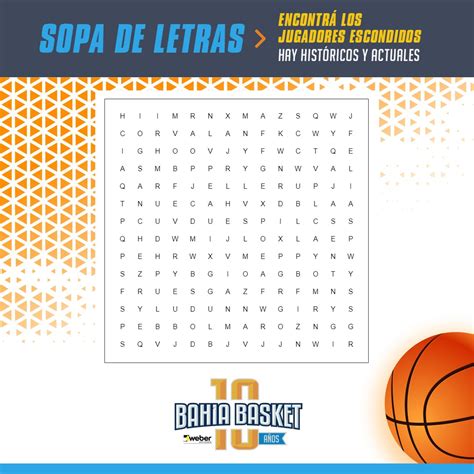 Marco De Referencia Expresi N Insalubre Sopa De Letras Baloncesto