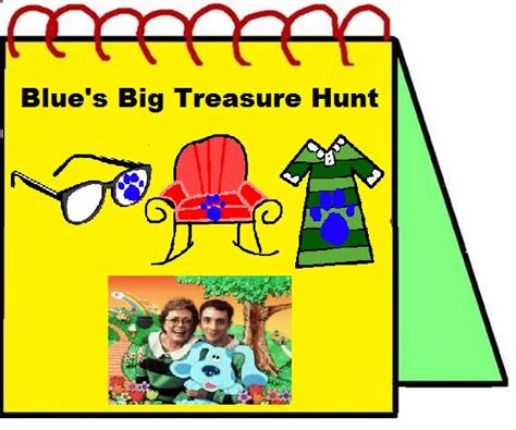 Clues From Blue S Big Treasure Hunt Treasure Hunt Blue’s Clues Blues Clues