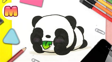 COMO DIBUJAR UN PANDA KAWAII Dibujos fáciles kawaii Aprende a dibujar animales con Jape