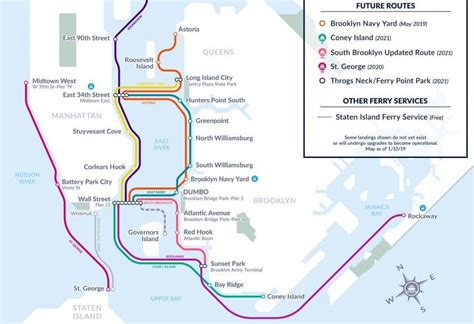 Brooklyn Cruise Terminal Map