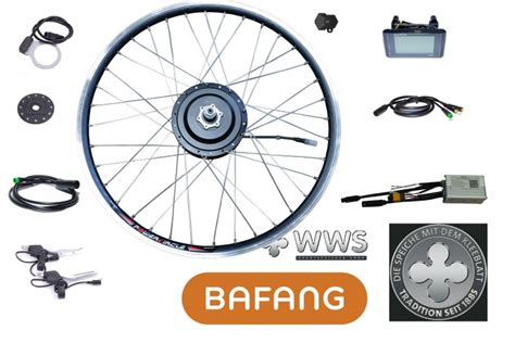 E Bike Umbausatz Nabenmotor 8FUN BAFANG BFVRWDC 25036 C961 28 250W 28