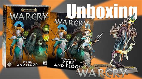 UNBOXING Warcry Pyre Flood Warhammer Age Of Sigmar Boardgames YouTube