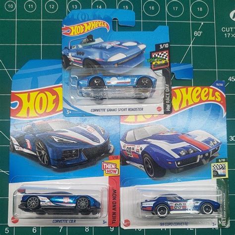 Hot Wheels CORVETTE Grand Sport Roadster CORVETTE C8 R C6R Stingray Shopee Malaysia