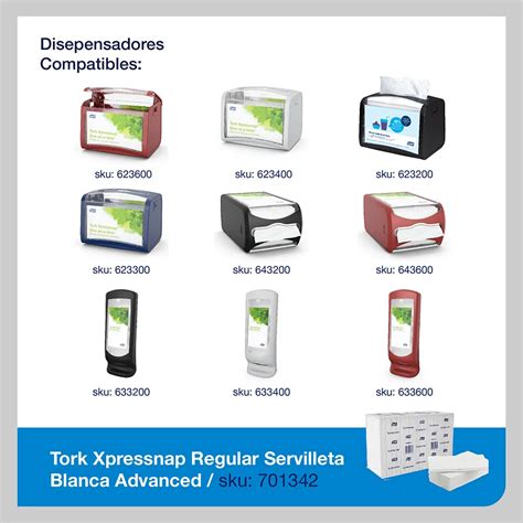 Servilleta Interdoblada Xpressnap Blanca Tork