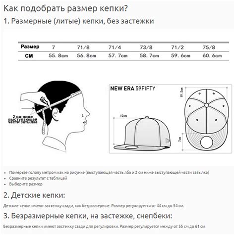 Як визначити розмір шапки — таблиця — Zhinka