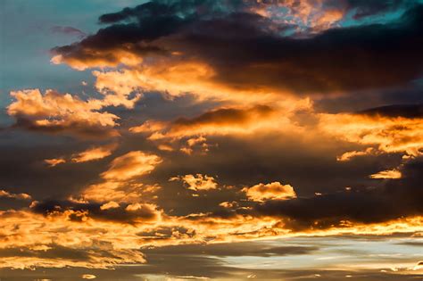 Royalty Free Photo Golden Hour Clouds Pickpik