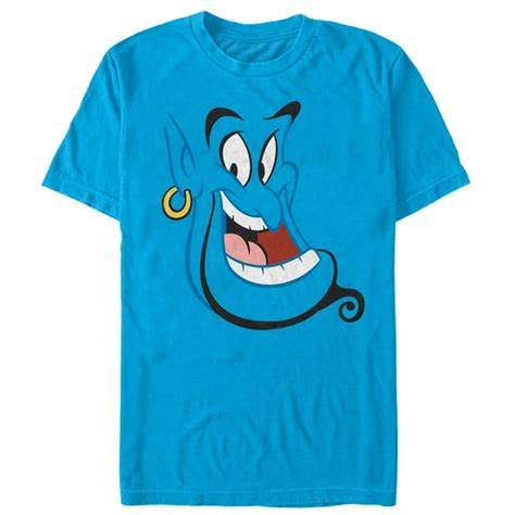 Disney Mens Disney Aladdin Heres Genie Short Sleeve Graphic Tee