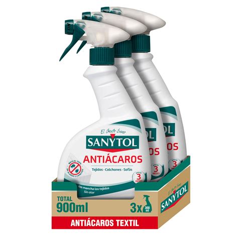 Sanytol Spray Anti Caros Mata Caros Incluido Sarna Y Chinches En