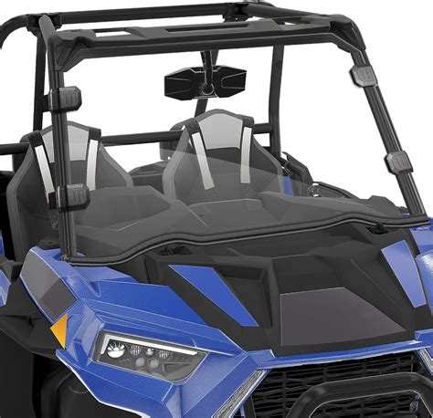 AURELIO TECH PMMA Clear UTV Full Windshield For Polaris Razor 2020 RZR