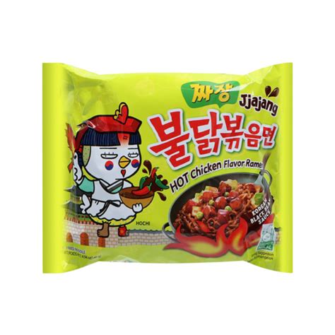 Samyang Jjajang Hot Chicken Flavor Ramen Korean Black Bean Sauce G Reissack