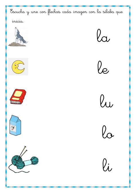 Ejercicio De La Letra L Words Worksheets Word Search Puzzle