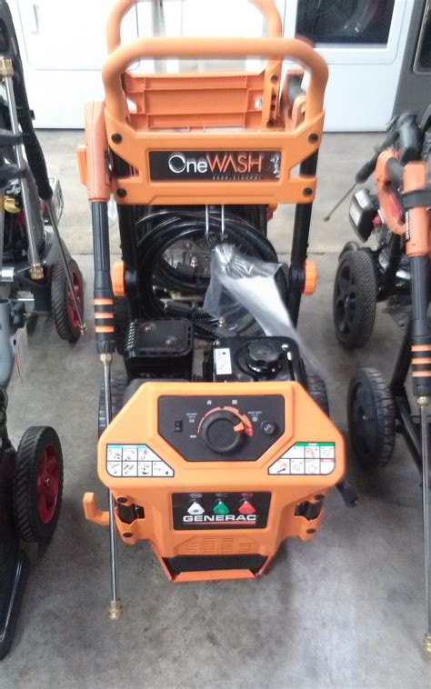 Generac One Wash Pressure Washer 2000 3100 6602