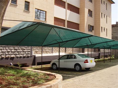 Cantilevered Car Parking Shade Design