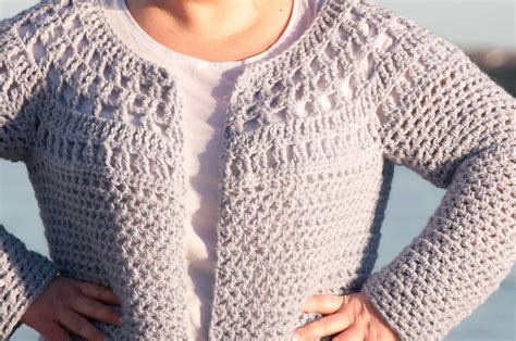 Crochet Top Down Cardigan Free Crochet Pattern