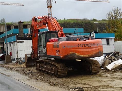 Hitachi Zaxis Fotos Seite Hitachi Baumaschinen Bau