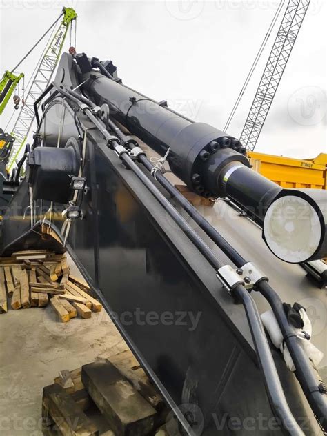 Parts components of Excavator heavy equipment. 9508380 Stock Photo at ...