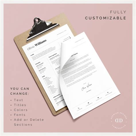 ONE Page Resume Template Kit – MasterBundles