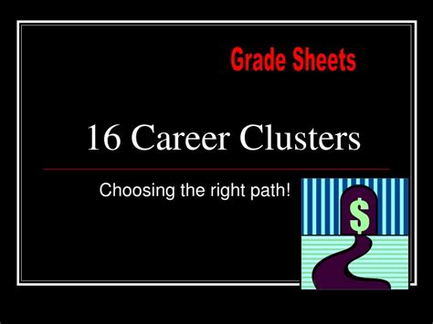 Ppt 16 Career Clusters Powerpoint Presentation Free Download Id