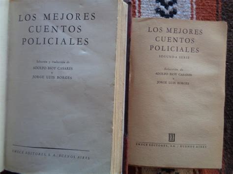 Los Mejores Cuentos Policiales Primera Y Segunda Serie By BORGES