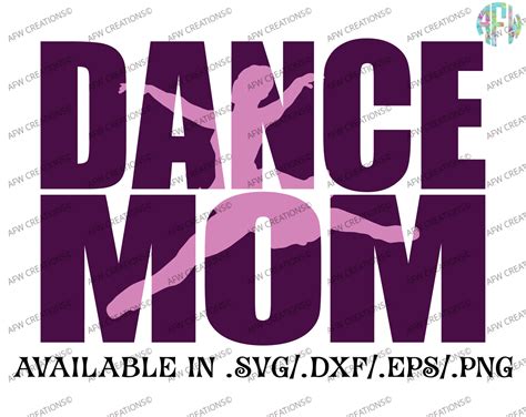 Dance Mom Svg Dxf Eps Cut Files By Afw Designs Thehungryjpeg