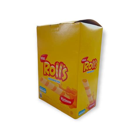 Jual Nabati Rolls Cheese Wafer Stick Richeese Isi 20pcs Shopee Indonesia