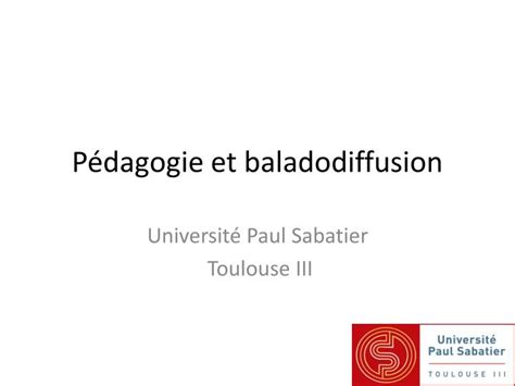 PPT Pédagogie et baladodiffusion PowerPoint Presentation free