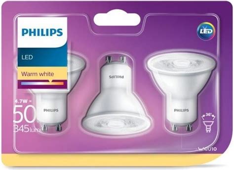 Philips Led Gu W W Lm V Barwa Ciep A Szt Opinie