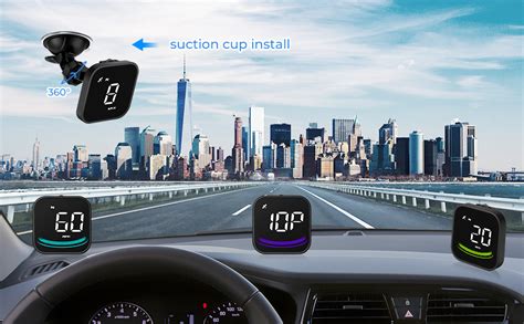 Amazon Autopmall Auto Car HUD Heads Up Display KMH MPH GPS