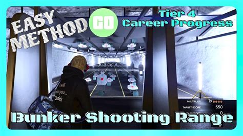 EASY GLITCH Bunker Shooting Range Tier 3 4 Career Progress