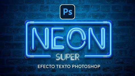 Efecto Texto Neon En Photoshop Aprende Facil