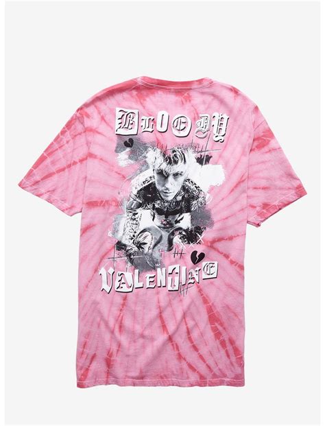 Machine Gun Kelly Bloody Valentine Tie-Dye T-Shirt | Hot Topic