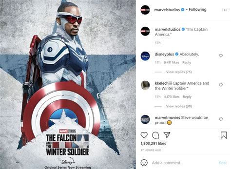 Marvel Releases New Poster Of Anthony Mackie As Captain America