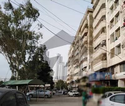 Flat For Sale In Corniche Residency Opposite Bilawal House Block 2