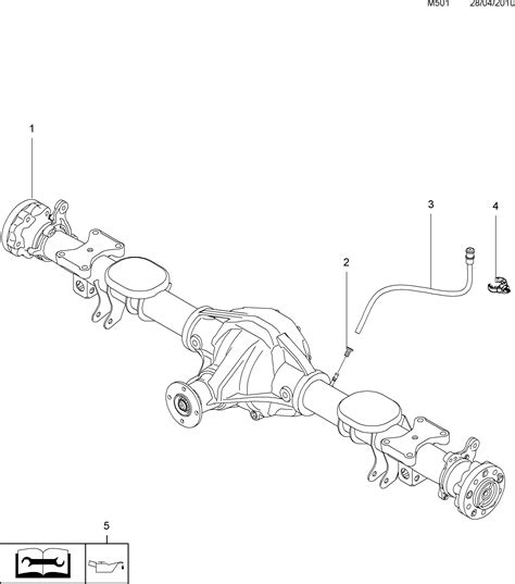 Opel MOVANO B Rear Axle Assembly Opel EPC Online Nemigaparts