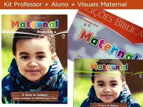 Kit Li Es B Blicas Maternal Aluno Professor Visuais Mercadolivre