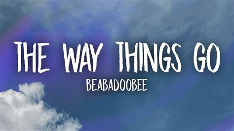 Beabadoobee The Way Things Go Lyrics Chords Chordify