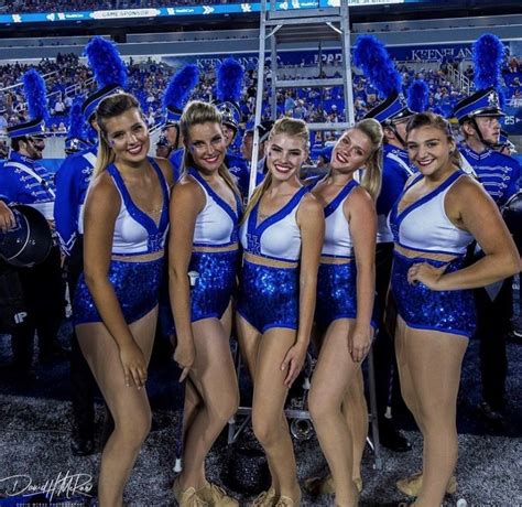 Majorette Line in their Custom Show Off Costumes | Majorette, University of kentucky, Kentucky