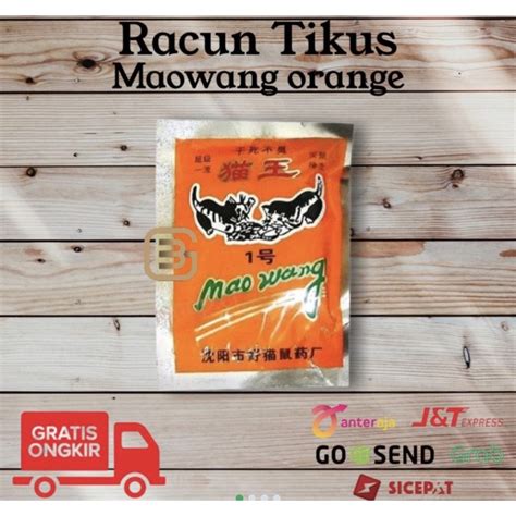 Jual Racun Tikus Merk Mao Wang Asli Racun Tikus Hama Walet Obat