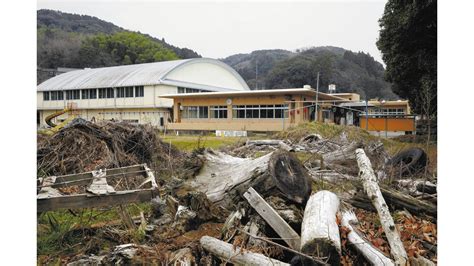 九州豪雨 爪痕残る校舎熊本・球磨村の渡小、来月解体：地域ニュース 読売新聞