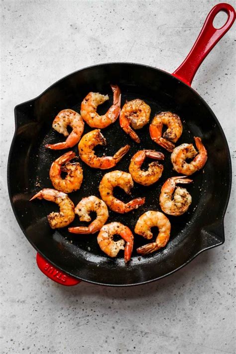 One Skillet Lemon Pepper Shrimp And Orzo Dishing Out Health