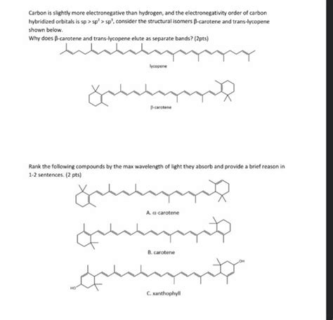 Solved Carbon is slightly more electronegative than | Chegg.com