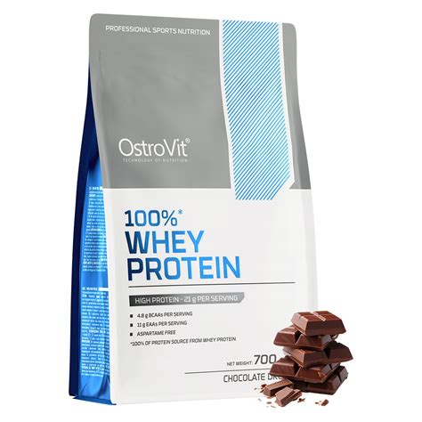 OstroVit 100% Whey Protein 700 g WPC 80 BIAŁKO Serwatkowe ODŻYWKA ...