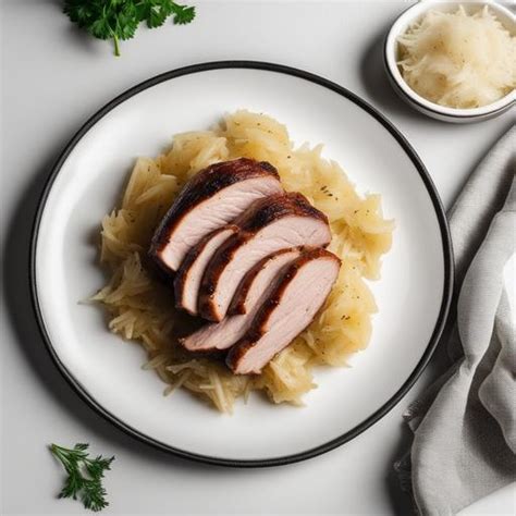 how long to cook pork and sauerkraut in oven